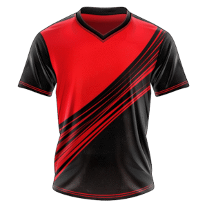 Red and Black Jersey